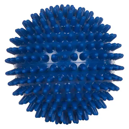 Spiky Massage Ball,  10 cm, blue, medium