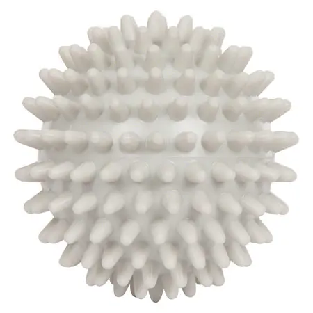 Spiky Massage Ball,  6 cm, light gray , hard