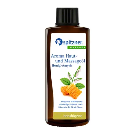 Spitzner Aroma Skin and Massage Oil Honey-Amyris, 190 ml