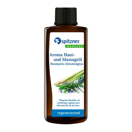 Spitzner Aroma Skin and Massage Oil Rosemary Lemongrass, 190 ml