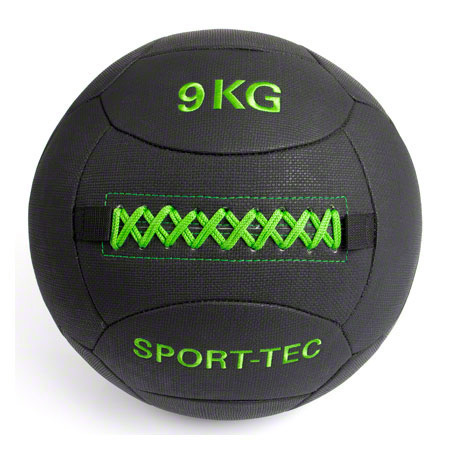 Sport-Tec Wall Ball Robusta, 35 cm, 9 kg, green