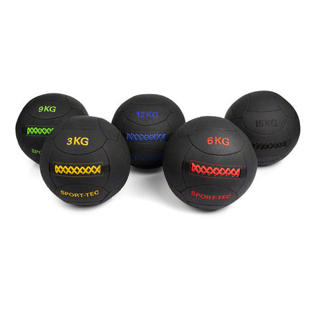 Sport-Tec Wall-Ball-Set Robusta, 3-15 kg, 5 pcs.