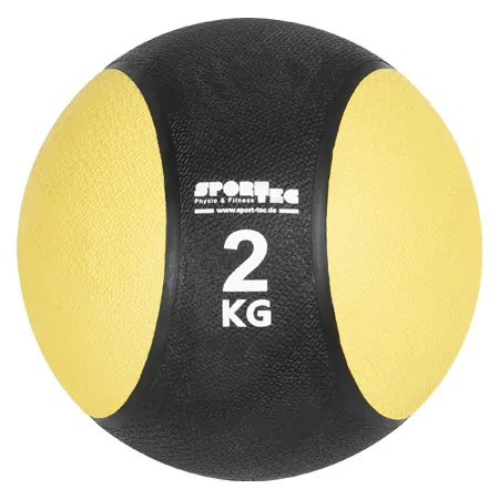 Sport-Tec medicine ball  19 cm, 2 kg, yellow