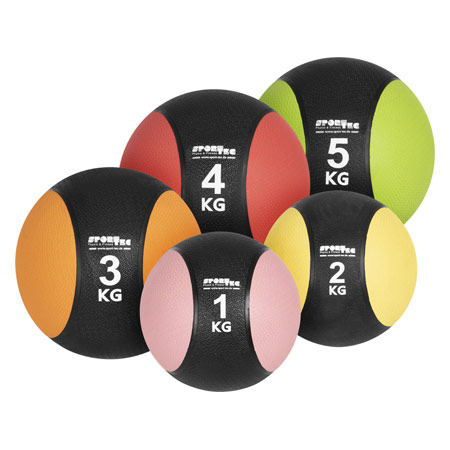 Sport Tec medicine ball set 5 pcs. 1 5 kg