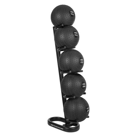 Sport-Tec slamball set 6 pcs, 12-30 kg incl. stand