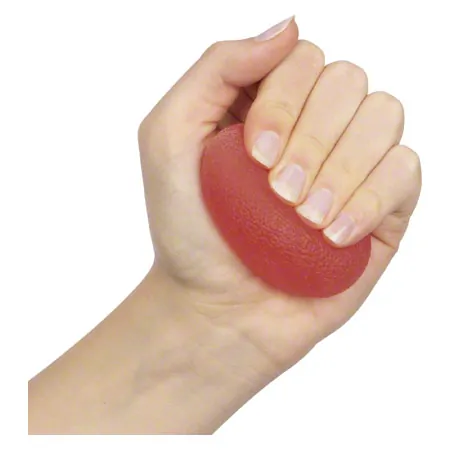 Squeeze Egg, soft, red