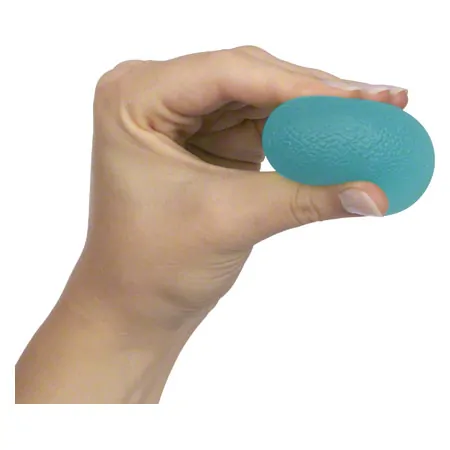 Squeeze Egg, thick, blue