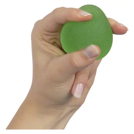 Squeeze egg, medium, green