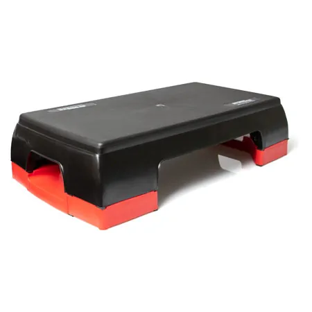 Step board, 2-way adjustable, black