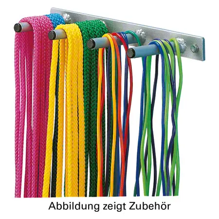 Suspension equipment for skipping ropes