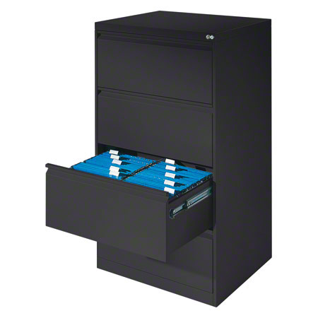 Suspension filing cabinet with 4 drawers, LxWxH 135,7x78,7x59 cm, with two lanes