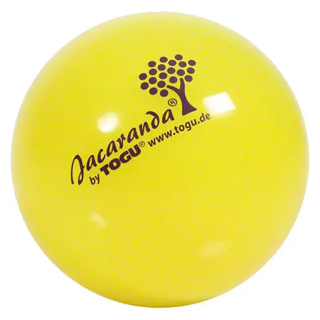 TOGU Gymnastikball JACARANDA,  12,5 cm, 400 g, gelb