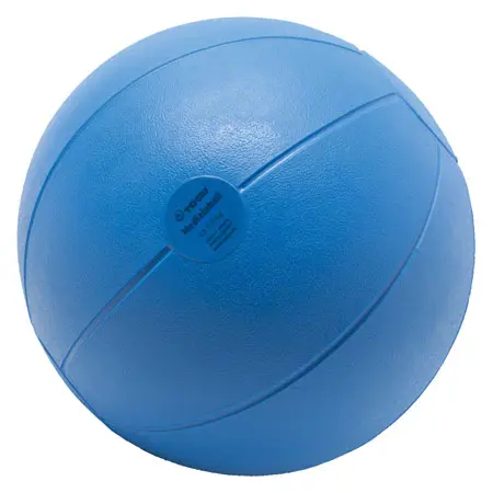 TOGU medicine ball made of Ruton,  21 cm, 0.8 kg, blue