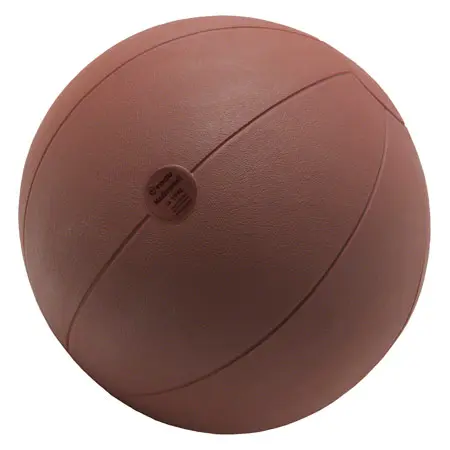 TOGU medicine ball made of Ruton,  28 cm, 1.5 kg, brown