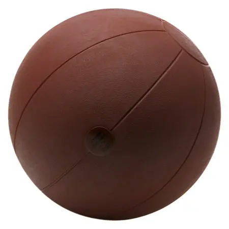 TOGU medicine ball made of Ruton,  28 cm, 2 kg, brown