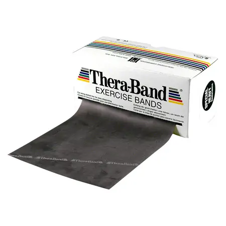 Thera-Band, 5.50 m x 12.8 cm, specially thick, black
