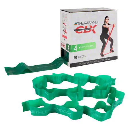 Thera-Band CLX ribbon, 22 m, heavy, green