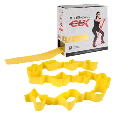 Thera-Band CLX ribbon, 22 m, light, yellow