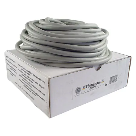 Thera-Band Tubing, 30.5 m, super thick, silver