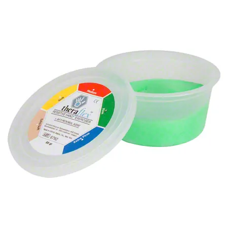 Theraflex therapy plasticine strong, 85 g, green