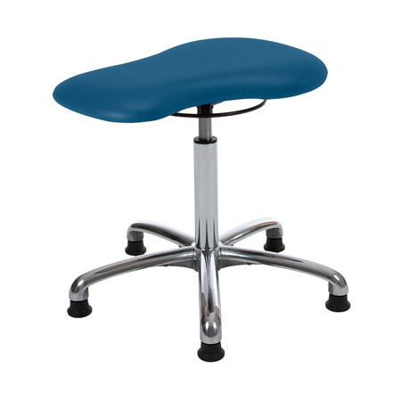 Therapy stool with cushion, exclusive with glides