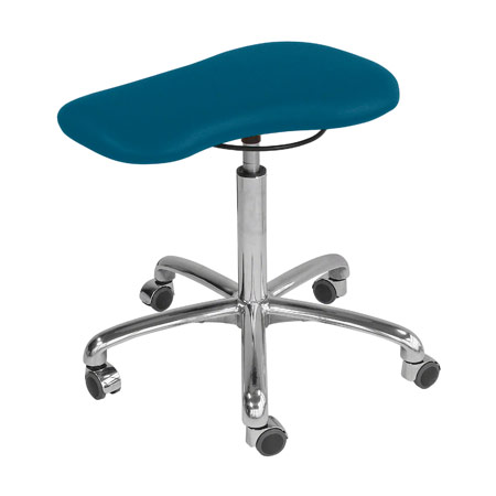 Therapy stool with cushion, exclusive with wheels
