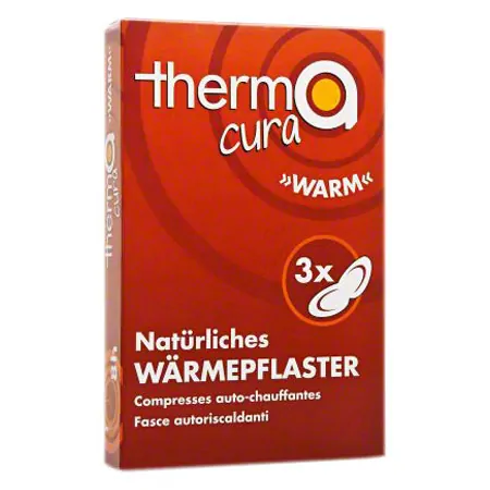 Thermacura - Warm - , natural heating plaster, 3 pieces