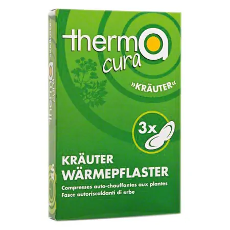 Thermacura - herbs - , herbal heat plasters, 3 pieces