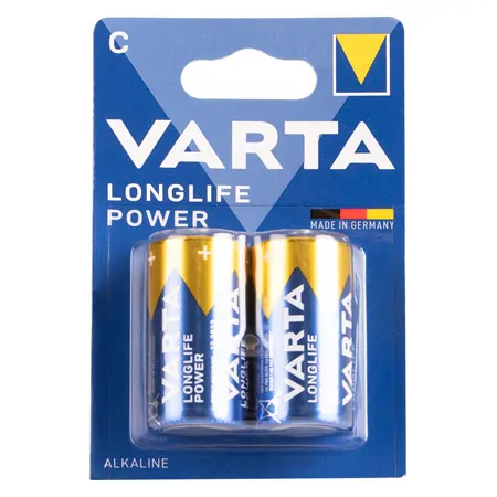 VARTA Energy Battery 1.5 V, Baby C/LR14, 2 pieces