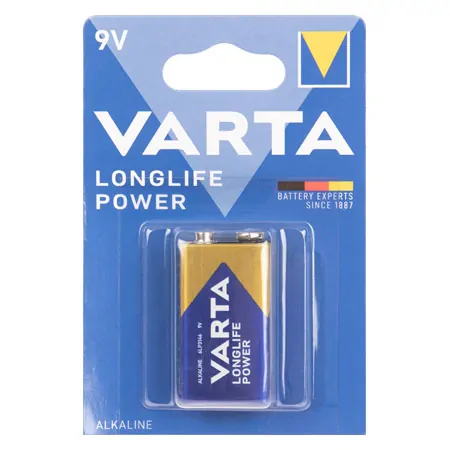 VARTA Longlife POWER E-Block 9V, 1 piece