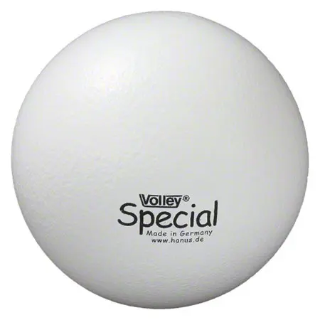 VOLLEY foam ball with ekephant skin,  21 cm, white