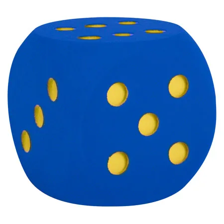 VOLLEY foam cubes uncoated, 30x30x30 cm