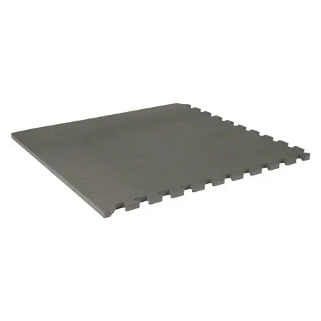 Vario-Step gymnastics mat, LxWxH 60x60x1.4 cm, black gray