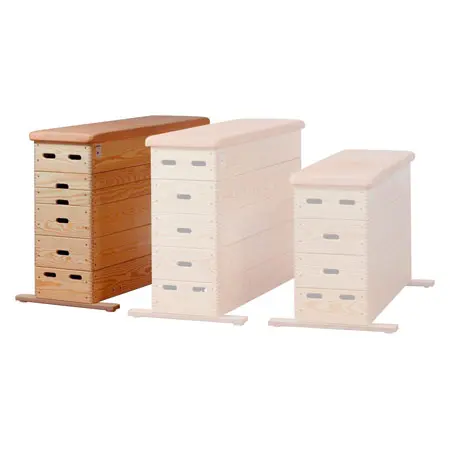 Vaulting boxes, LxWxH 150x50x110 cm, 6 pieces.