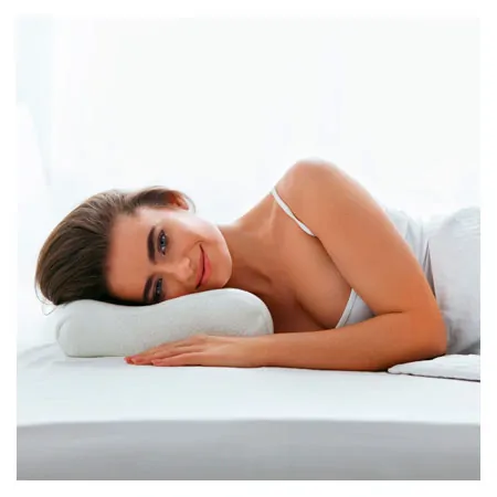 Viscoline neck support pillows, anatomical shape, LxWxH 68x33x13 cm
