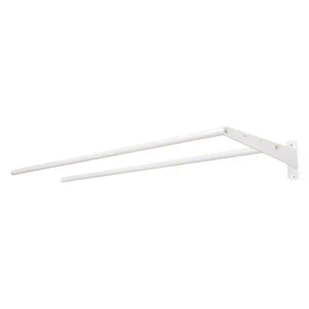 Wall mount with 2 bars, expansion module 3-part, 125 cm