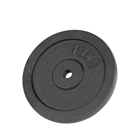 Weight plate made of cast iron,  3 cm, 15 kg, one piece
