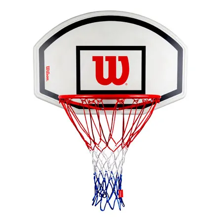 Wilson basketball hoop with backboard 90x60x1,5 cm, ø 45 cm, incl. net