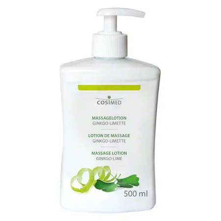 cosiMed Massage Lotion Ginkgo lime with pressure dispenser 500 ml