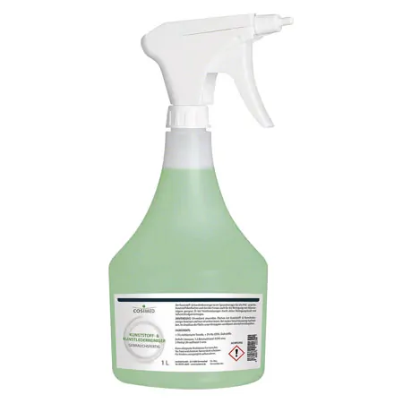 cosiMed cleaner for synthetic and imitation leather, spray bottle, 1 l