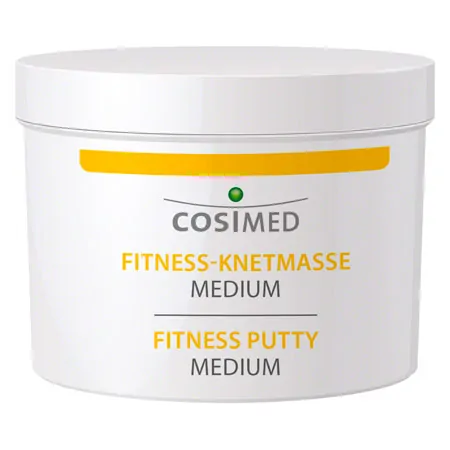 cosiMed fitness plasticine medium, 85 g, yellow