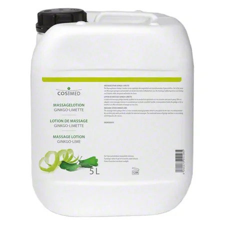 cosiMed massage lotion Ginkgo lime, 5 l