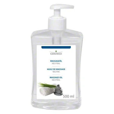 cosiMed massage oil neutral with pressure dispenser 500 ml