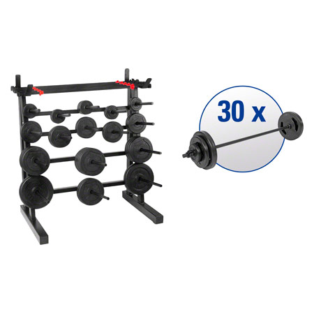 pumpset stand system with 30 barbell sets 271 pcs. buy online