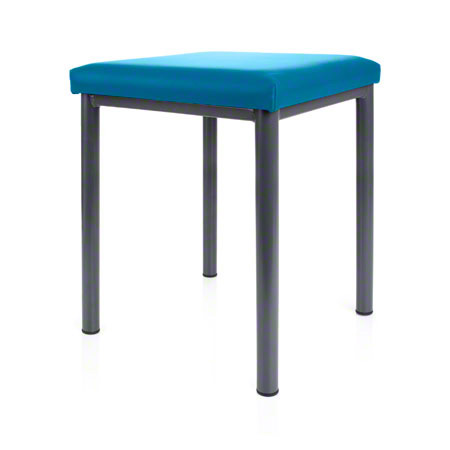 stool robusta with cushion, L x B 40 x 40 cm, frame color anthrazite